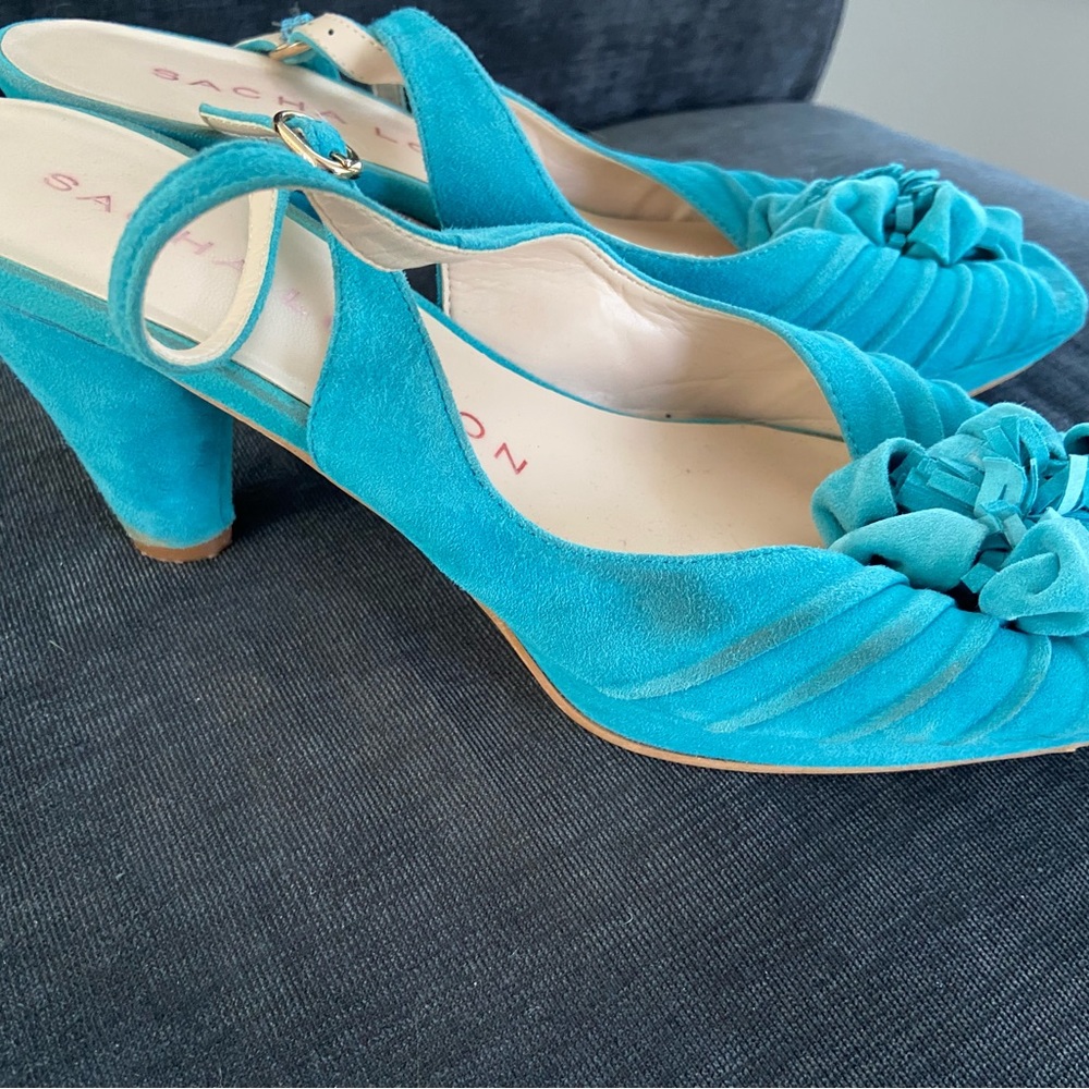 Sasha London retro style heels